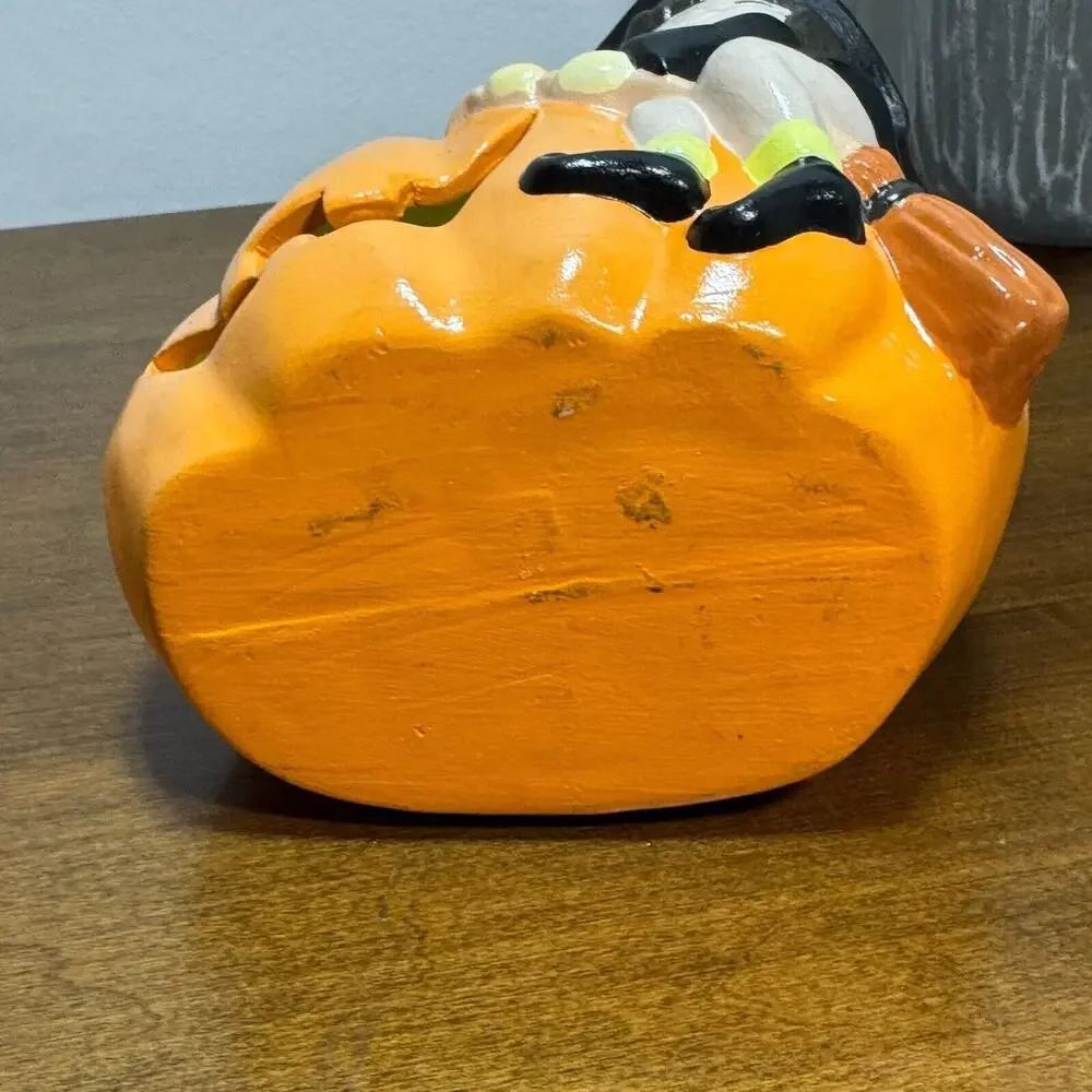 Halloween Candle Holder Pumpkin Jack-o-lantern Witch Tealight Votive